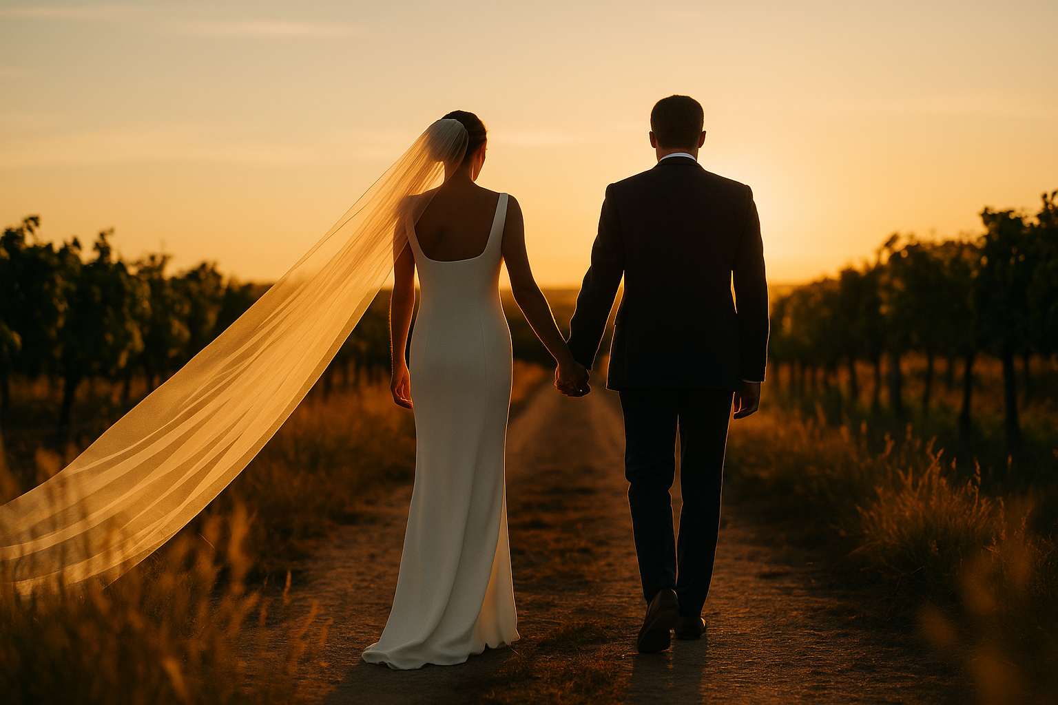 Golden Hour Wedding Portraits: How to Protect the Best Light of Your Day