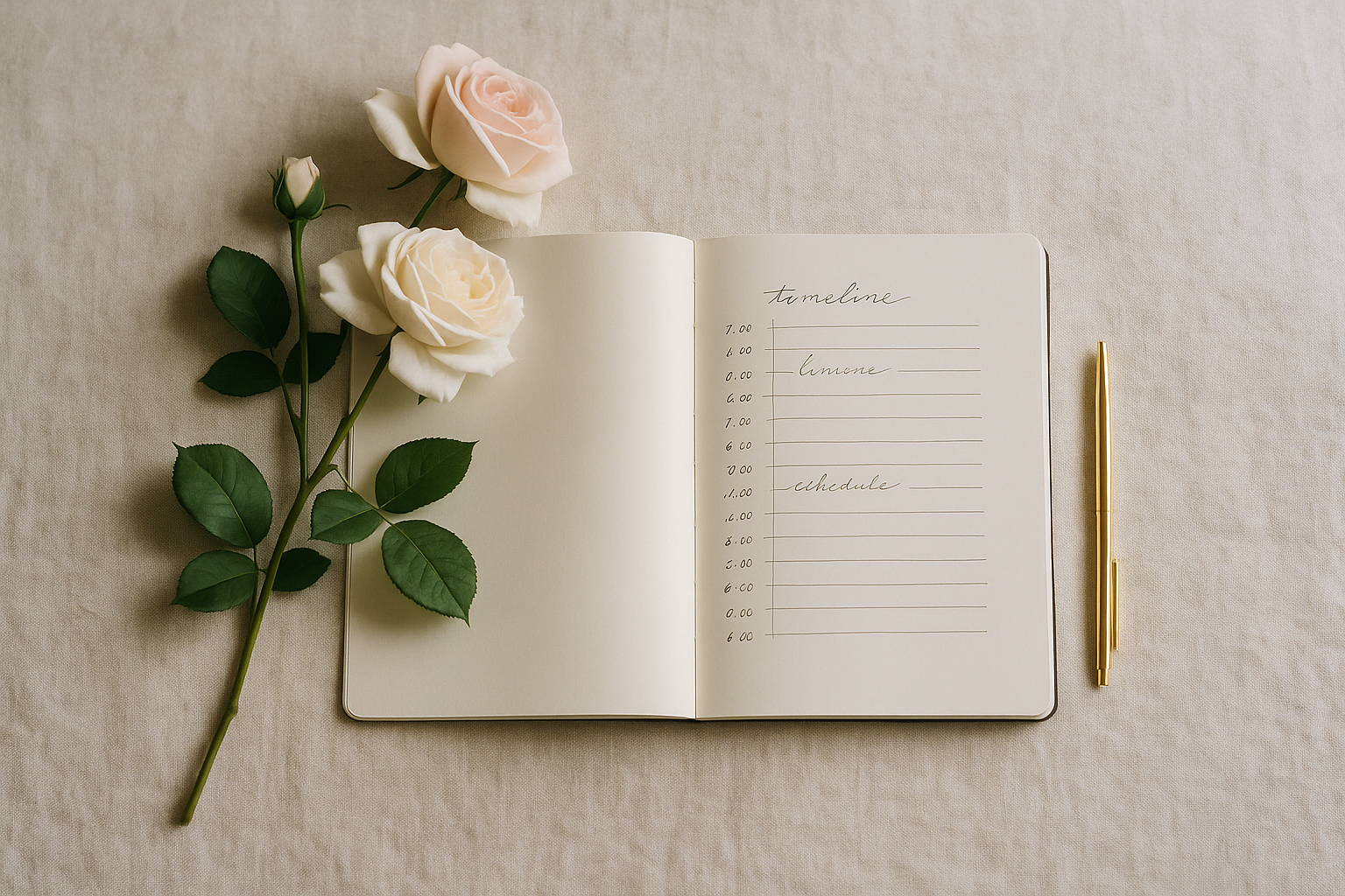 Wedding Day Timeline Template: Build Your Perfect Schedule